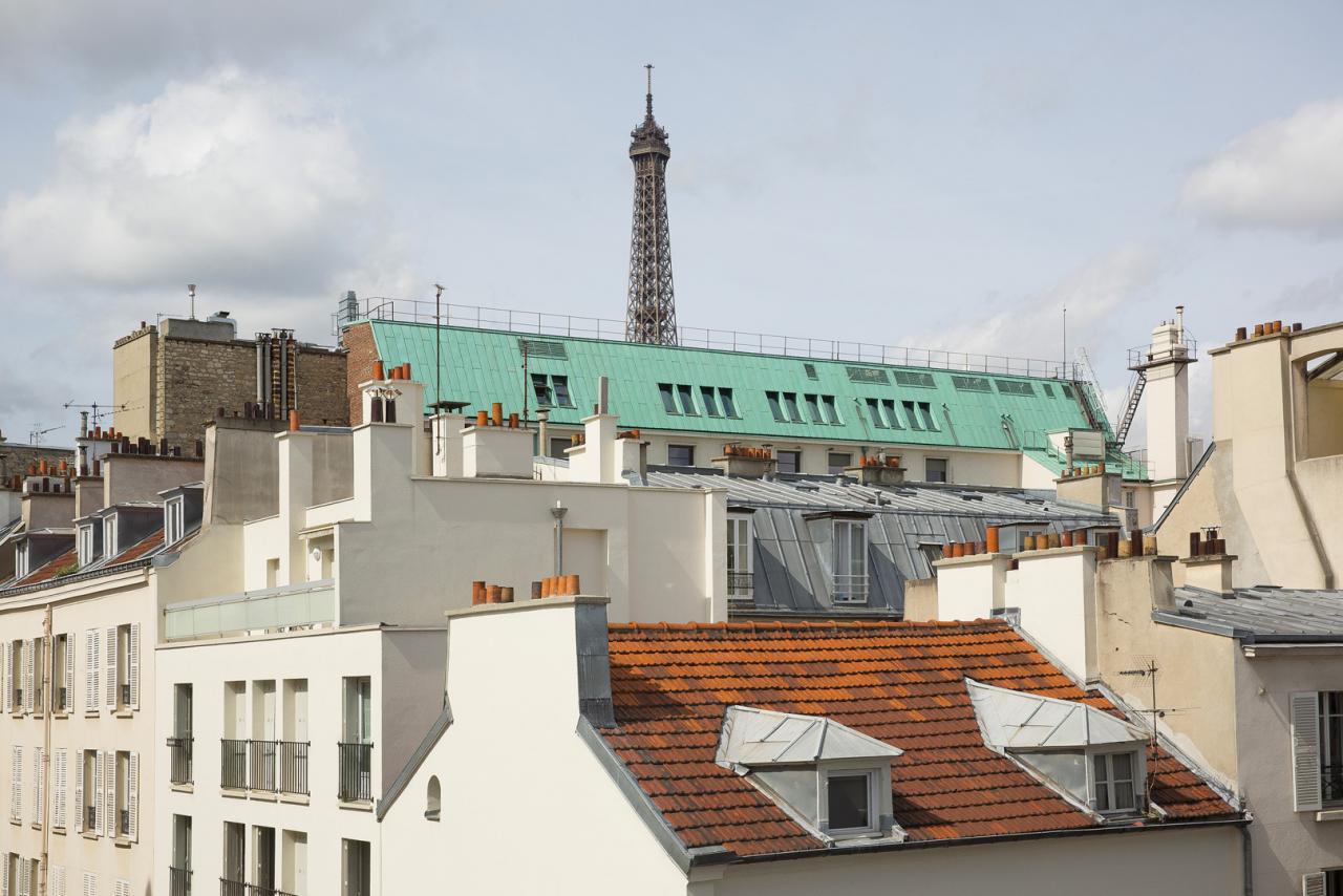Hotel du Champ de Mars - Vue de l'hôtel - Tour Eiffel